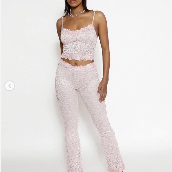 Lace Boys Lie x yung reaper pink set - Picture 1 of 8